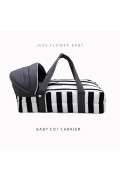 Baby Cot Carrier - Moses Basket - Monochrome